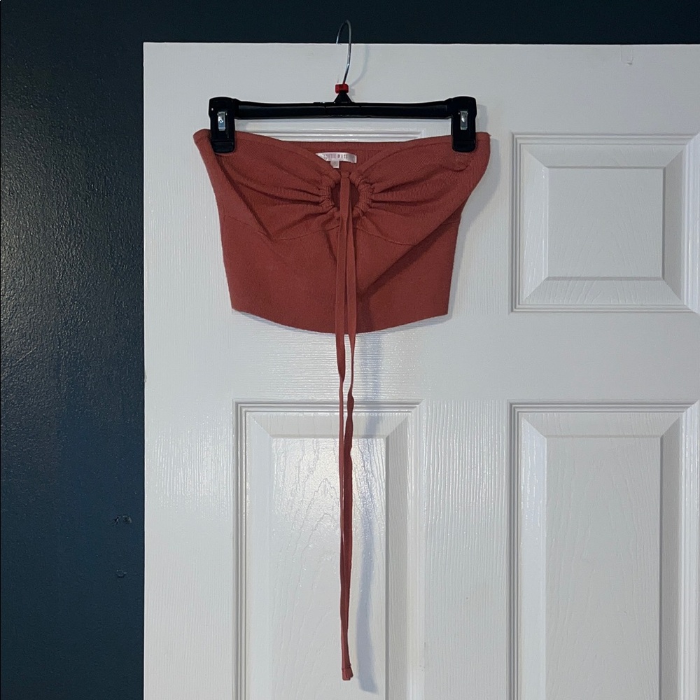 Rust Crop Top - Picture 3 of 5